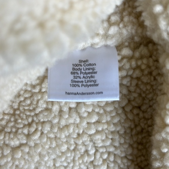 EUC Hanna Andersson Royal Corduroy Sherpa Lined Button Down Jacket - Picture 8 of 9